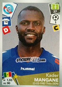 Sticker Kader Mangane - FOOT 2017-2018 - Panini