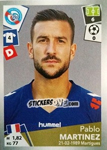 Sticker Pablo Martinez - FOOT 2017-2018 n. 447 - Panini