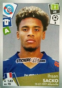 Cromo Ihsan Sacko - FOOT 2017-2018 - Panini