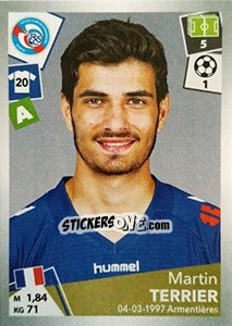 Sticker Martin Terrier - FOOT 2017-2018 n. 462 - Panini