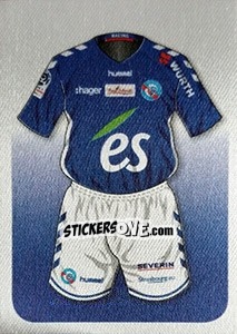 Sticker Allez Le Racing! (Uniforme) - FOOT 2017-2018 n. 465 - Panini
