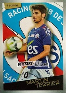 Sticker Martin Terrier - FOOT 2017-2018 n. 466 - Panini