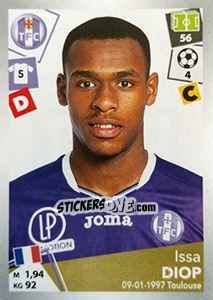 Sticker Issa Diop - FOOT 2017-2018 n. 471 - Panini