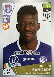 Sticker Ibrahim Sangaré - FOOT 2017-2018 n. 482 - Panini
