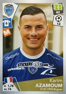 Sticker Karim Azamoum - FOOT 2017-2018 n. 503 - Panini