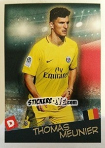 Sticker Thomas Meunier - FOOT 2017-2018 n. 531 - Panini