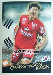 Sticker Chang-Hoon Kwon - FOOT 2017-2018 n. 532 - Panini