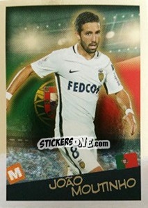 Sticker João Moutinho - FOOT 2017-2018 n. 534 - Panini