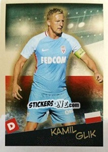 Sticker Kamil Glik - FOOT 2017-2018 n. 538 - Panini