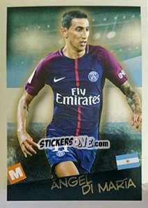 Sticker Ángel Di María - FOOT 2017-2018 n. 539 - Panini