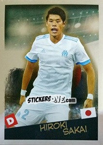 Sticker Hiroki Sakai - FOOT 2017-2018 - Panini