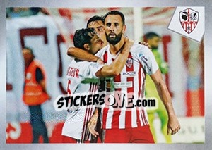 Cromo Action AC Ajaccio - FOOT 2017-2018 - Panini