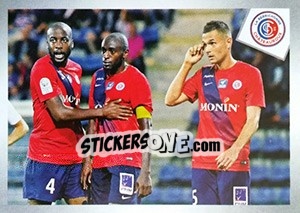 Sticker Action Châteauroux - FOOT 2017-2018 - Panini