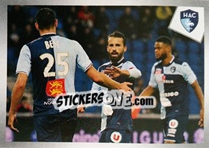 Sticker Action Havre AC - FOOT 2017-2018 - Panini