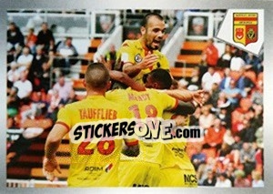 Sticker Action Quevilly Rouen Métropole - FOOT 2017-2018 n. 564 - Panini