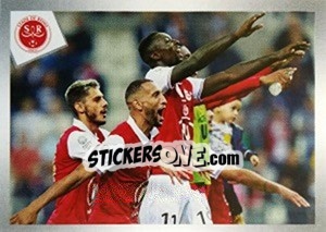 Sticker Action Stade de Reims - FOOT 2017-2018 - Panini