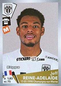Sticker Jeff Reine-Adelaïde - FOOT 2017-2018 n. T4 - Panini