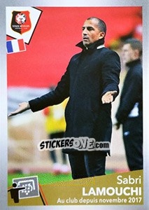 Sticker Sabri Lamouchi - FOOT 2017-2018 n. T27 - Panini