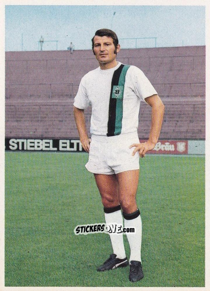 Sticker Ludwig Muller - Fussball 1971-1972 n. 15 - Bergmann