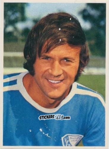 Cromo Reinhold Wosab - Fussball 1971-1972 n. 245 - Bergmann