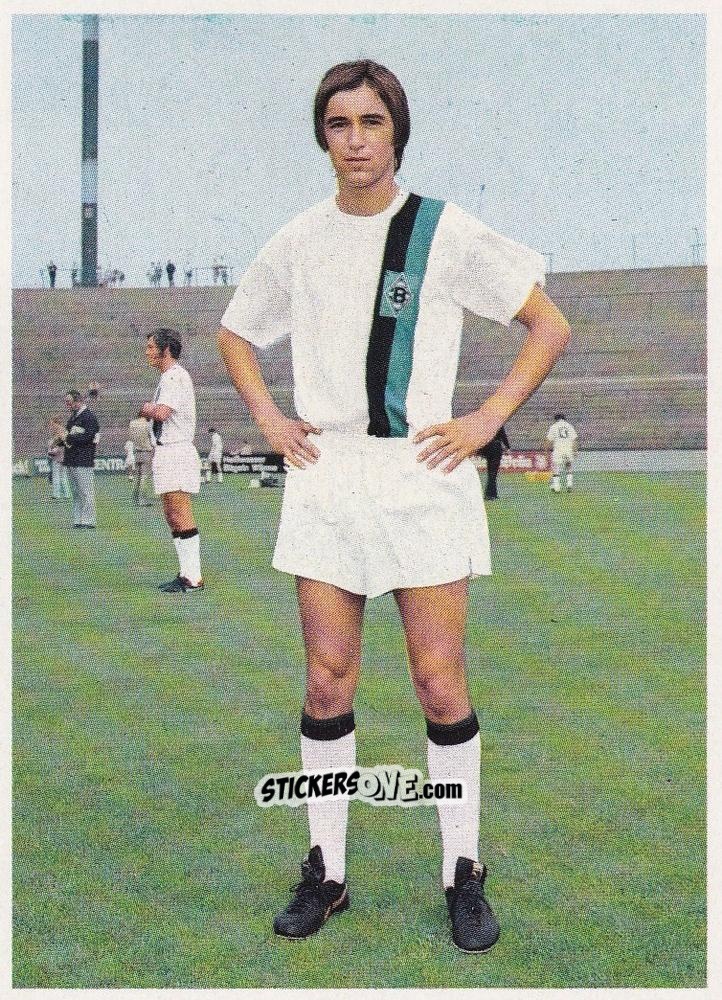 Sticker Dietmar Danner - Fussball 1971-1972 n. 299 - Bergmann