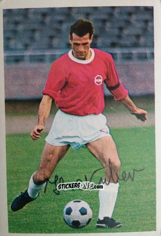 Figurina Herman Nuber - Bundesliga 1968-1969 n. 19 - Bergmann