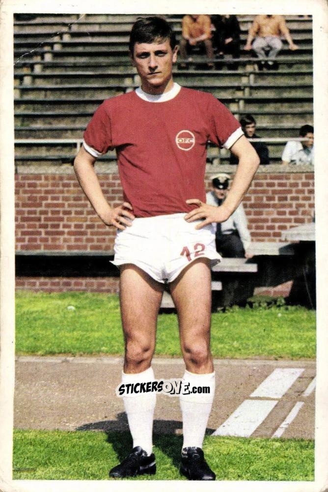 Figurina Hans-Jorg Oehlenschläger - Bundesliga 1968-1969 n. 25 - Bergmann