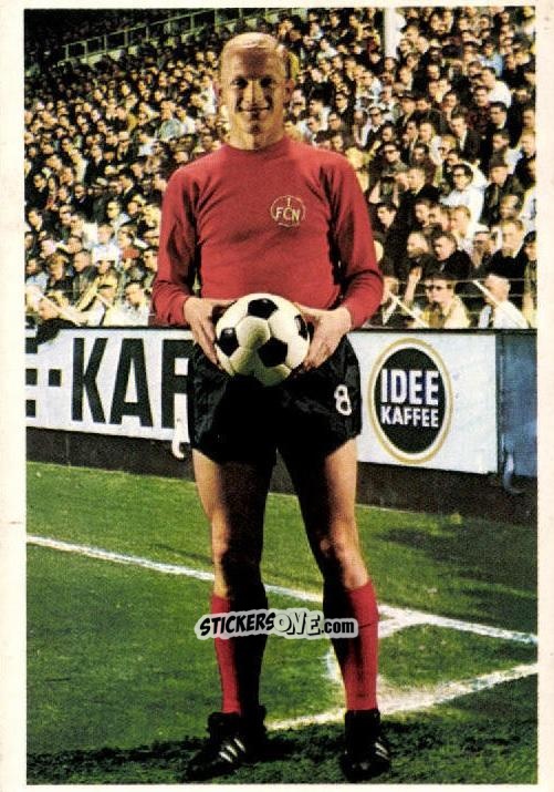 Figurina Heinz Strehl - Bundesliga 1968-1969 n. 37 - Bergmann