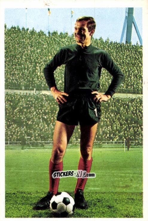 Figurina Roland Wabra - Bundesliga 1968-1969 n. 41 - Bergmann