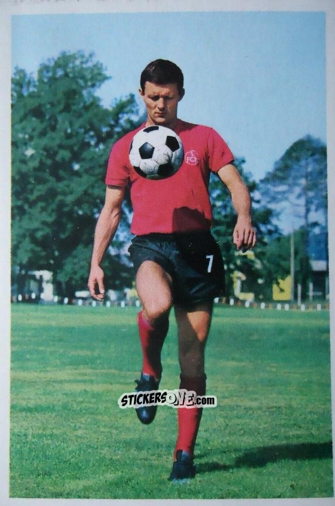Figurina Zvezdan Cebinak - Bundesliga 1968-1969 n. 46 - Bergmann
