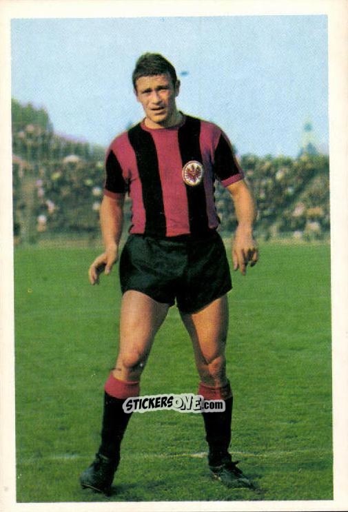 Figurina Oskar Lotz - Bundesliga 1968-1969 n. 136 - Bergmann