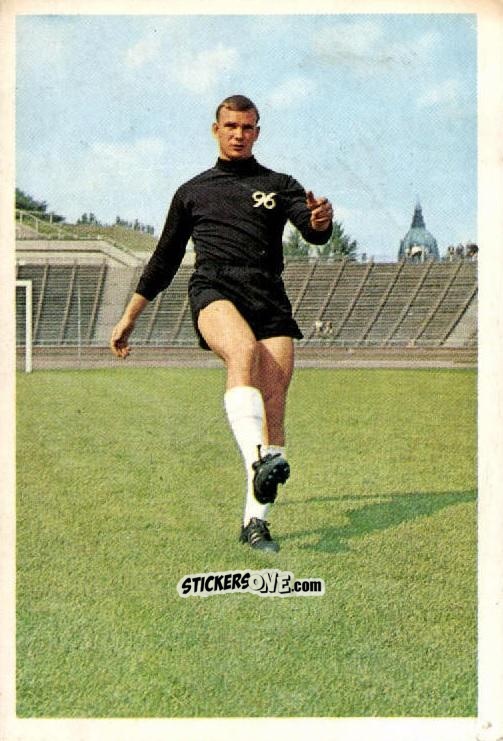 Sticker Horst Podlasly - Bundesliga 1968-1969 n. 203 - Bergmann