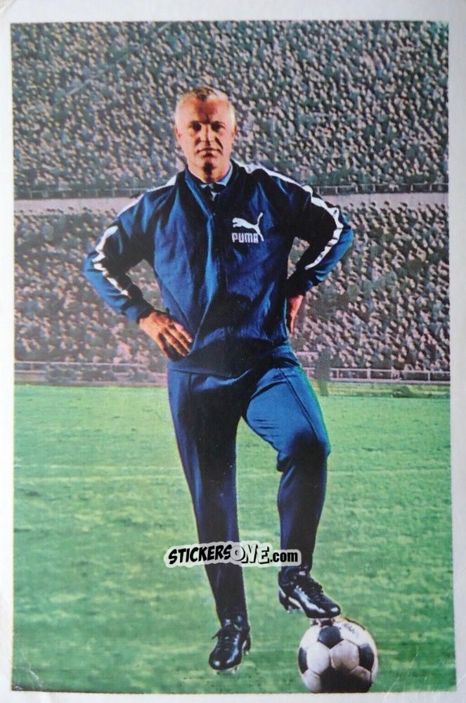 Cromo Trainer E. Piechaczek - Bundesliga 1968-1969 n. 308 - Bergmann