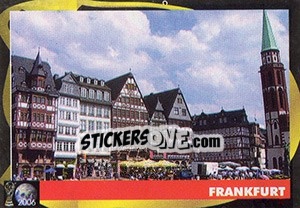 Sticker Frankfurt - Svetski Fudbal 2006 - G.T.P.R School Shop