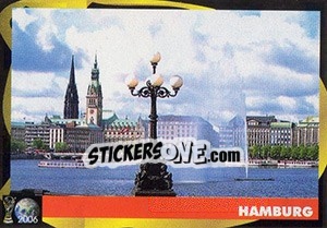 Sticker Hamburg - Svetski Fudbal 2006 - G.T.P.R School Shop