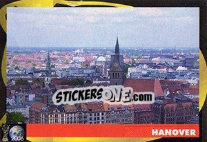 Sticker Hannover - Svetski Fudbal 2006 - G.T.P.R School Shop