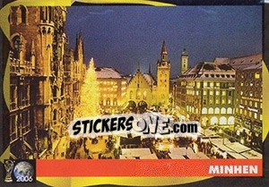 Sticker München - Svetski Fudbal 2006 - G.T.P.R School Shop