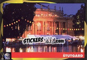 Sticker Stuttgart - Svetski Fudbal 2006 - G.T.P.R School Shop