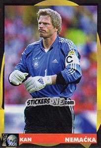 Sticker Oliver Kahn - Svetski Fudbal 2006 - G.T.P.R School Shop