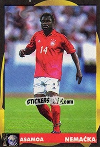 Cromo Gerald Asamoah - Svetski Fudbal 2006 - G.T.P.R School Shop