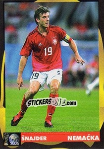 Sticker Bernd Schneider - Svetski Fudbal 2006 - G.T.P.R School Shop