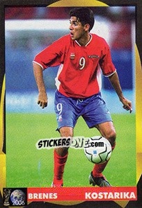 Sticker Randall Brenes - Svetski Fudbal 2006 - G.T.P.R School Shop