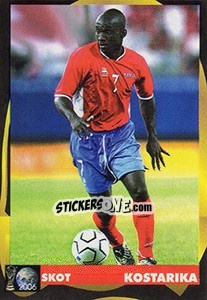 Sticker Éric Scott - Svetski Fudbal 2006 n. 36 - G.T.P.R School Shop