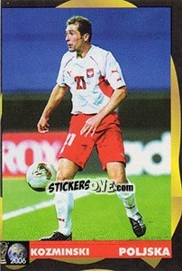 Sticker Marek Kozminski - Svetski Fudbal 2006 - G.T.P.R School Shop