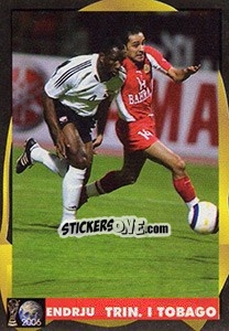 Sticker Marvin Andrews - Svetski Fudbal 2006 - G.T.P.R School Shop