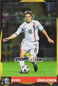 Sticker Michael Owen - Svetski Fudbal 2006 - G.T.P.R School Shop