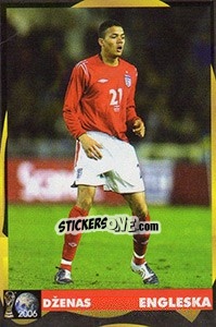 Sticker Jermaine Jenas - Svetski Fudbal 2006 - G.T.P.R School Shop
