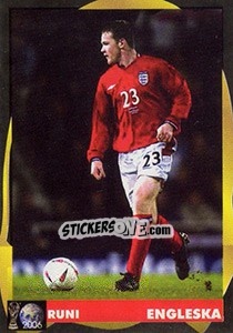 Cromo Wayne Rooney - Svetski Fudbal 2006 - G.T.P.R School Shop