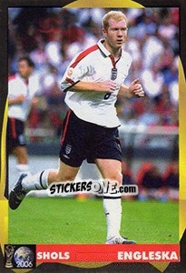 Sticker Paul Scholes - Svetski Fudbal 2006 - G.T.P.R School Shop