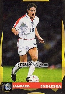 Sticker Frank Lampard - Svetski Fudbal 2006 - G.T.P.R School Shop